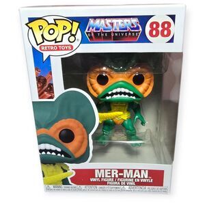 Funko Pop! Vinyl: Masters of the Universe Mer-Man #88 Retro Toys MOTU He-Man